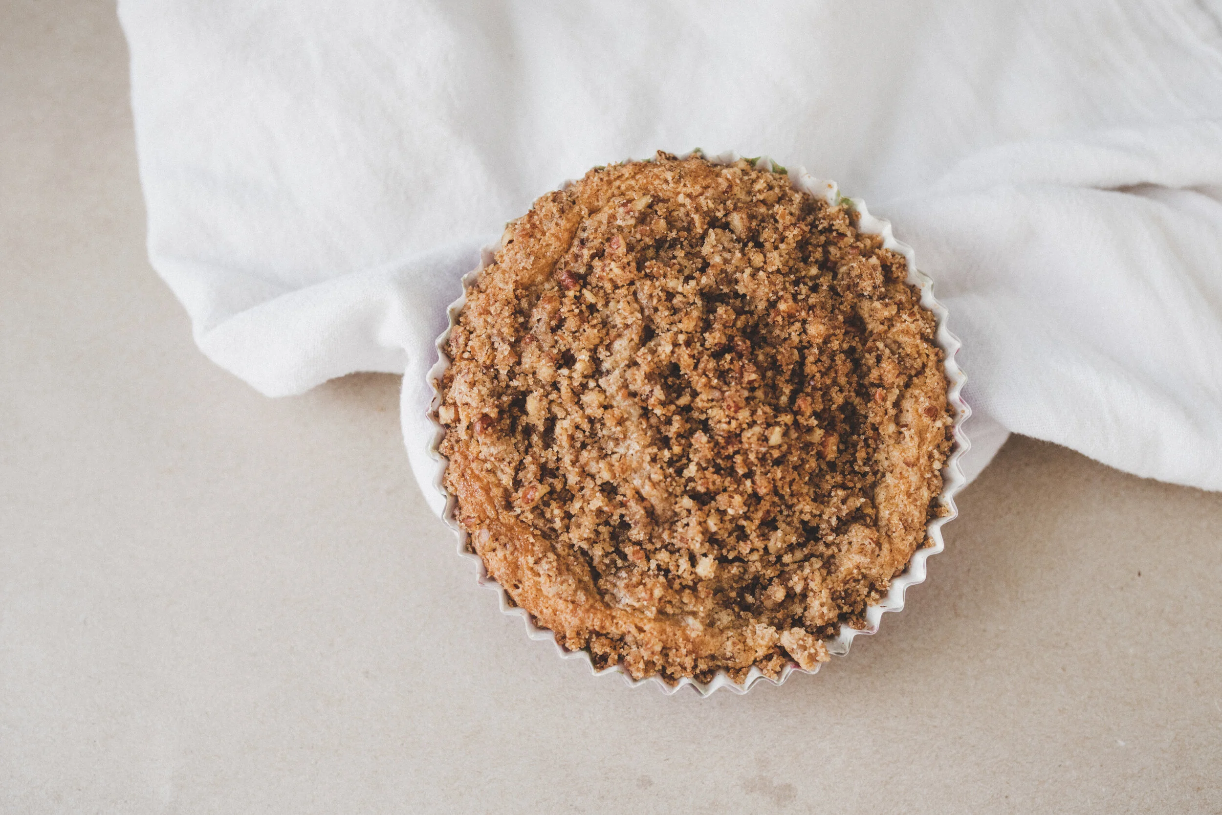 Sprouted Sour Cream Crumb Cake