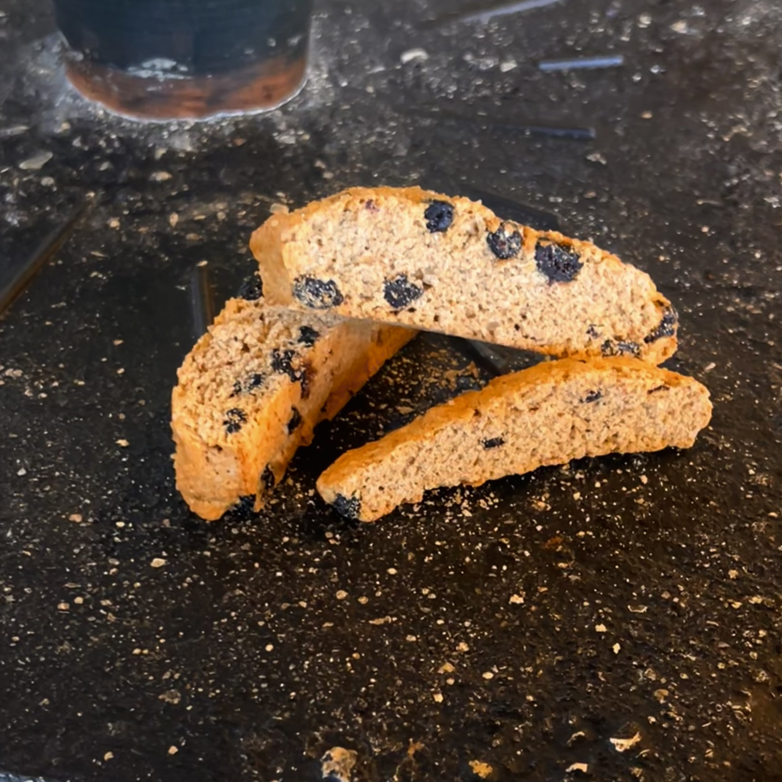 Blueberry Lemon Biscotti
