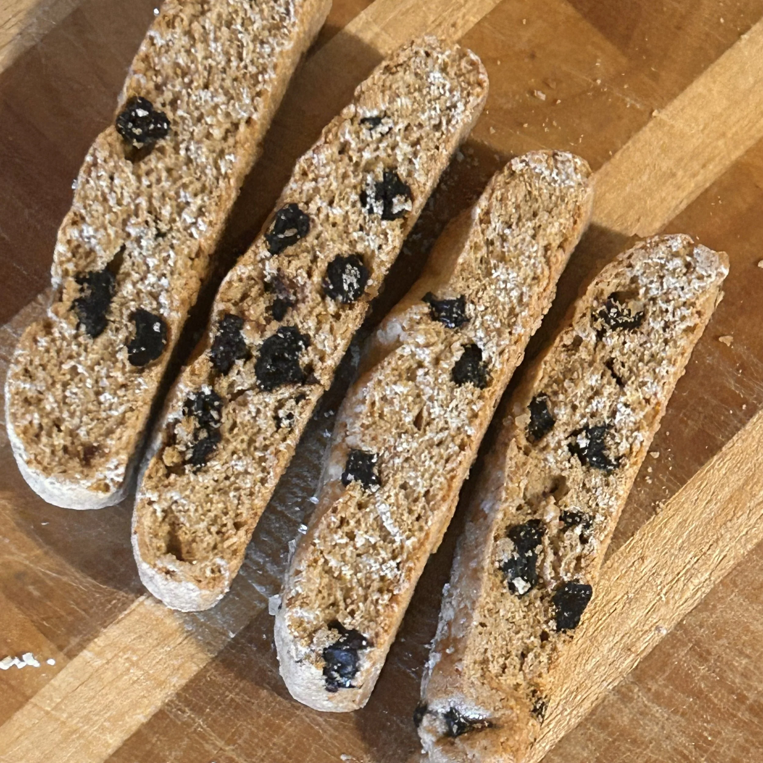 Blueberry Lemon Biscotti