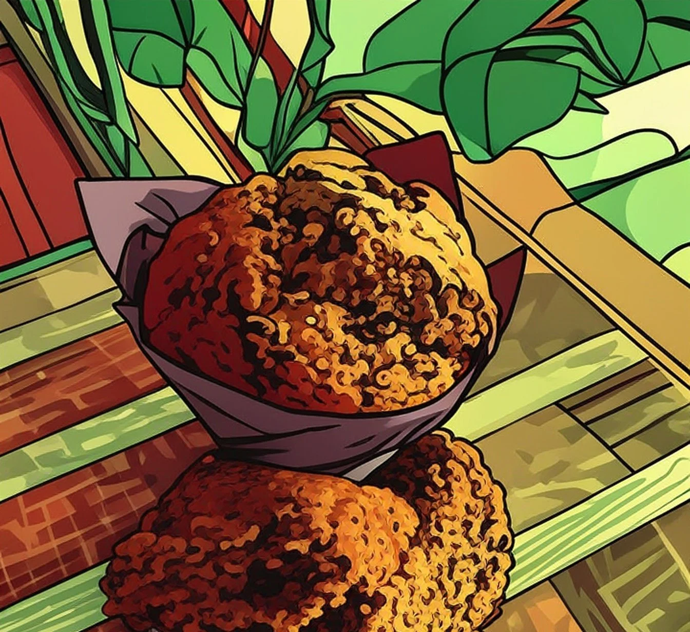 Cherry Vanilla Muffin