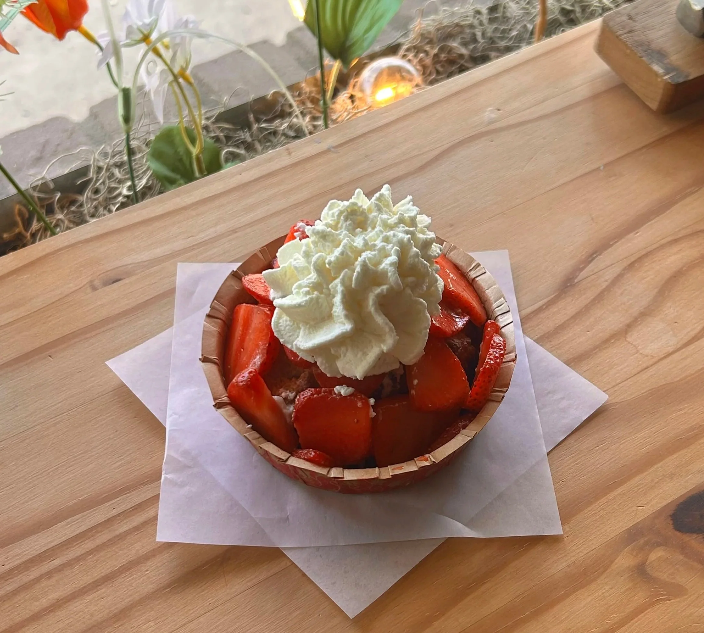 Sprouted Strawberry Shortcake