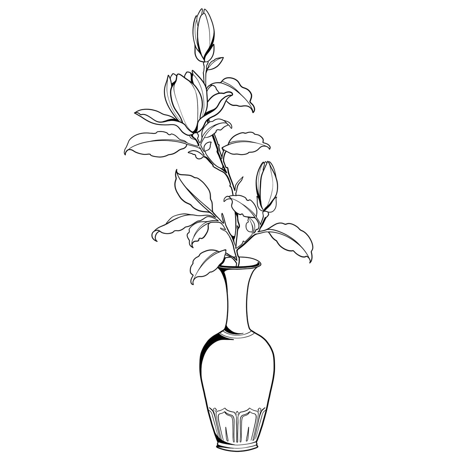 9. Magnolia Vase