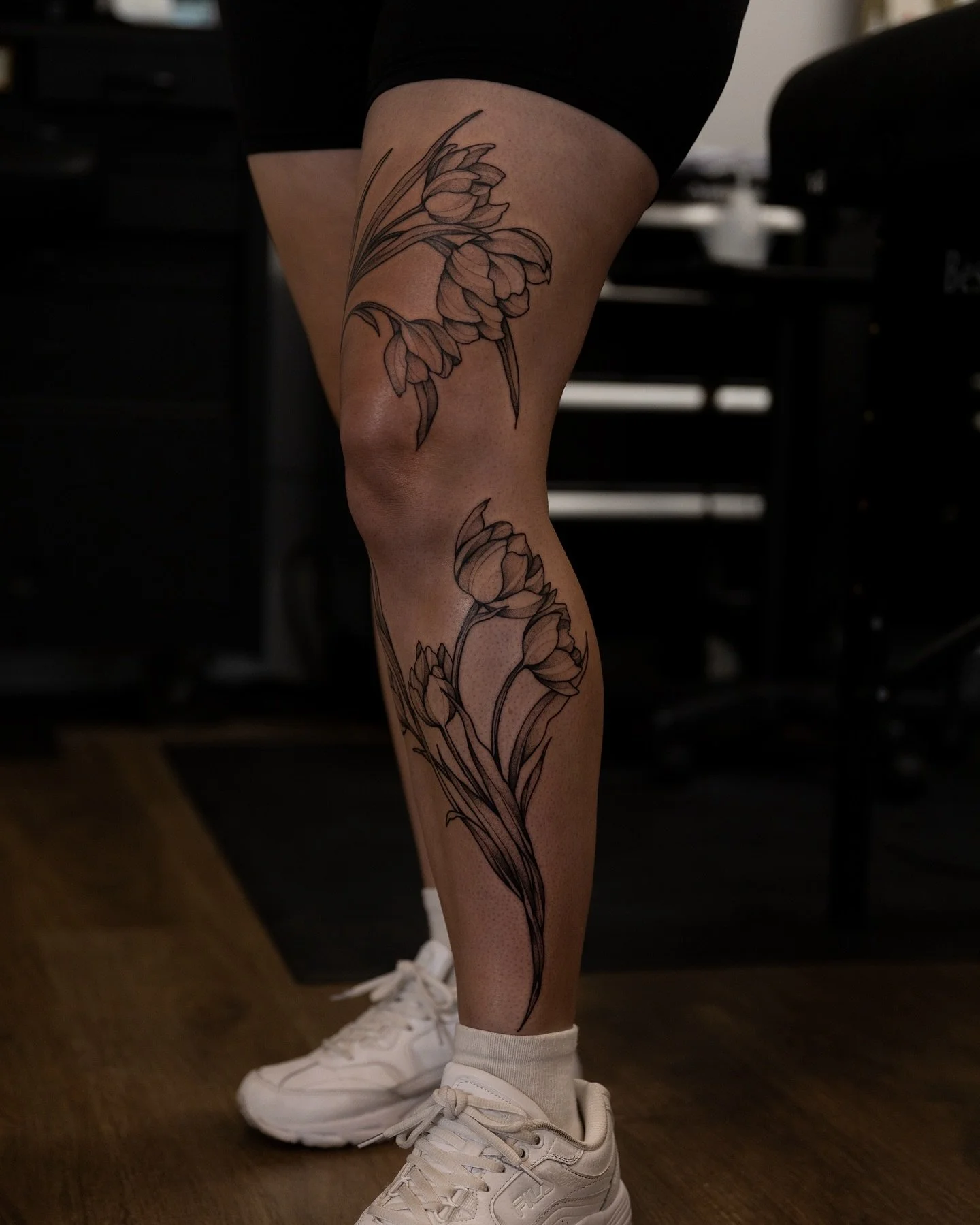 Walking with Wild Tulips 🌷