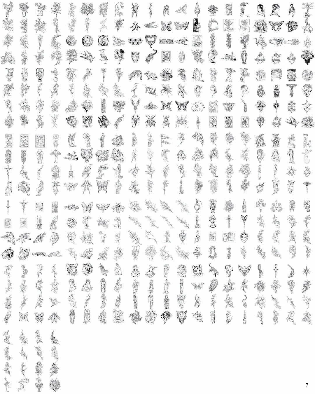 Preorder pricing ends tomorrow for Day Seven!

416 designs, 3 years of tattooing &mdash; AND now they&rsquo;re all yours.

Link in bio to purchase!