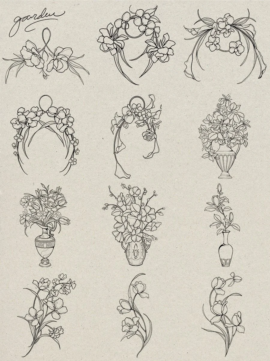 WELCOME TO THE GARDEN

Garden - my next flash project rooted in large scale florals, still attached to the stem. Inspired by botanical illustrations&hellip;as if someone wandered through a garden and it chose to rest on their skin.

7 Days of Creatio