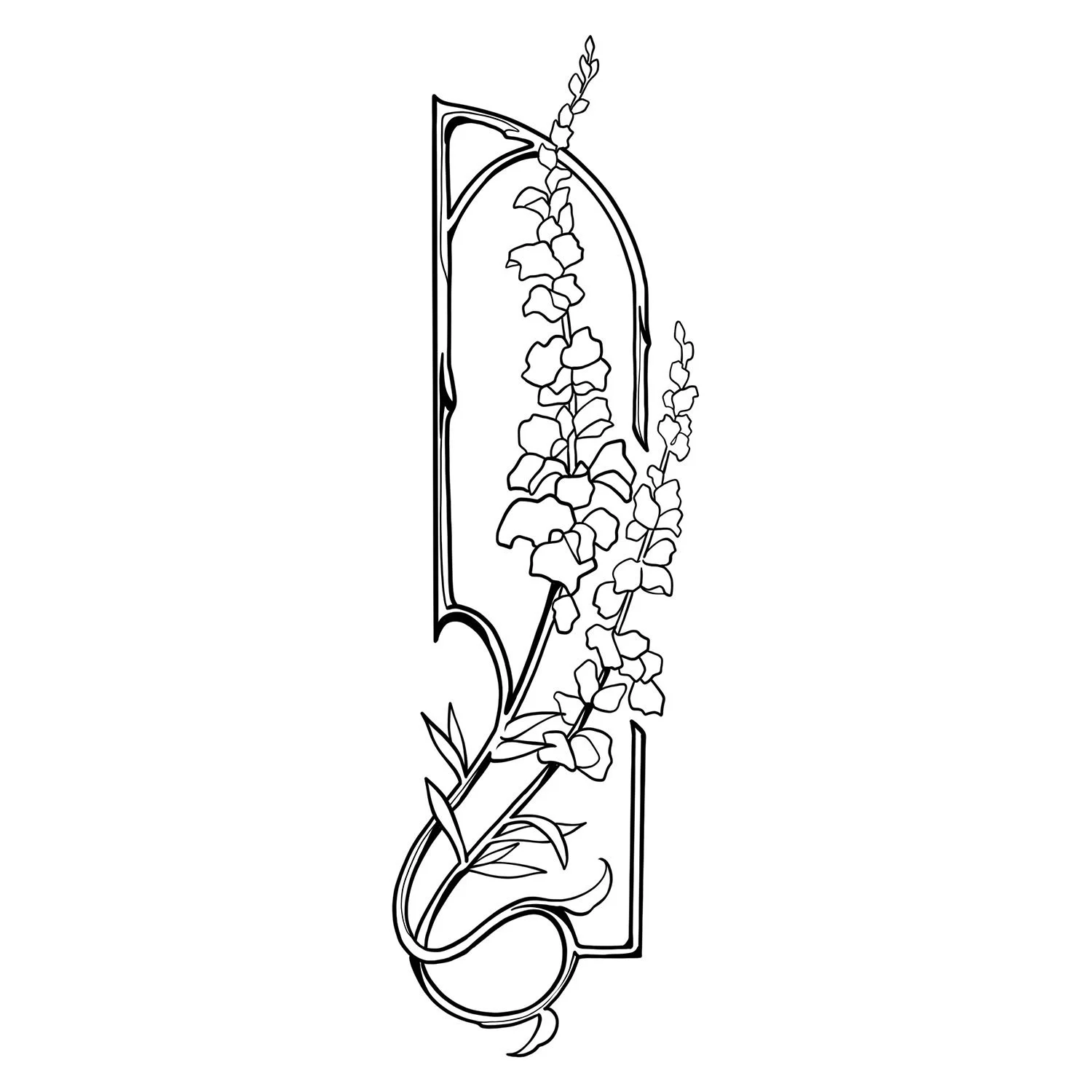 5. Larkspur Window