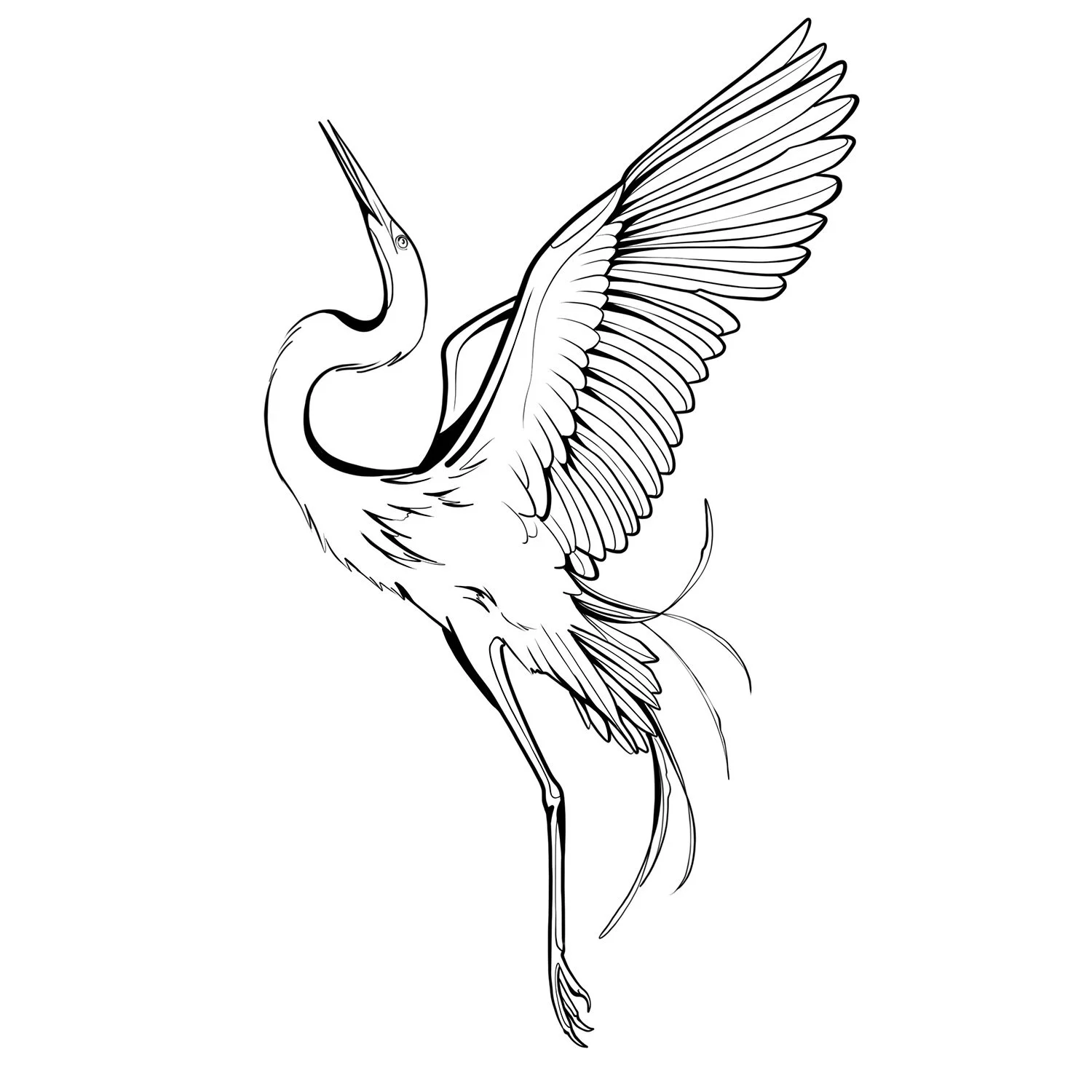5. White Crane