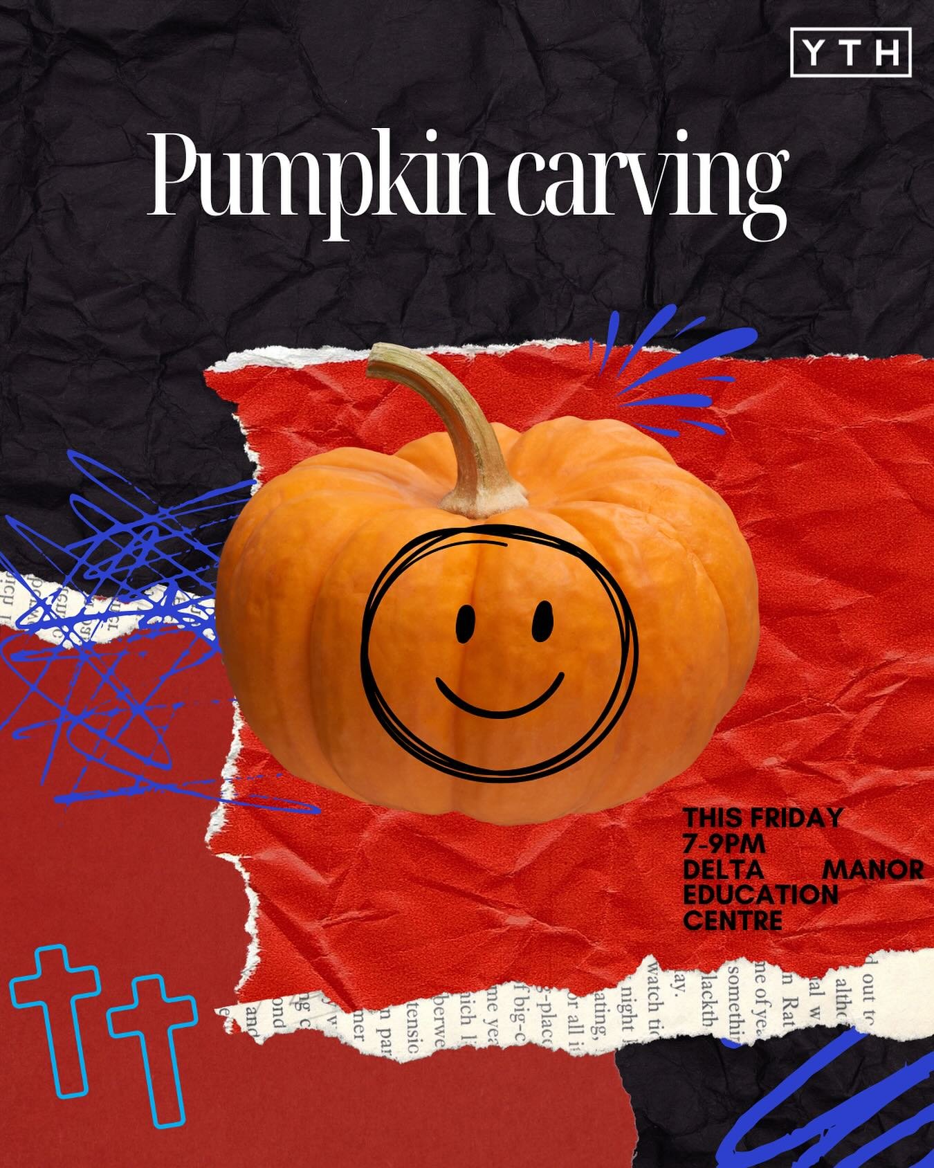 This Friday SNR YTH🎃
Invite a friend and join us!
Pumpkins and tools provided 😎