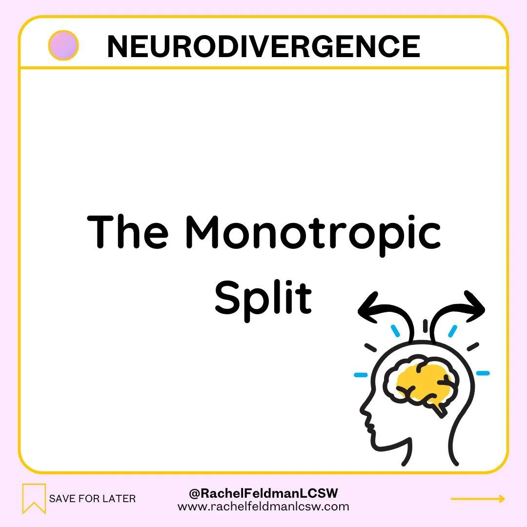 🧠 The Monotropic Split

1️⃣ What Is Monotropism?
Monotropism means focusing deeply on just a few things at once. This can bring flow, creativity, and passion&mdash;but it also makes multitasking, fast transitions, and interruptions really hard.

2️⃣
