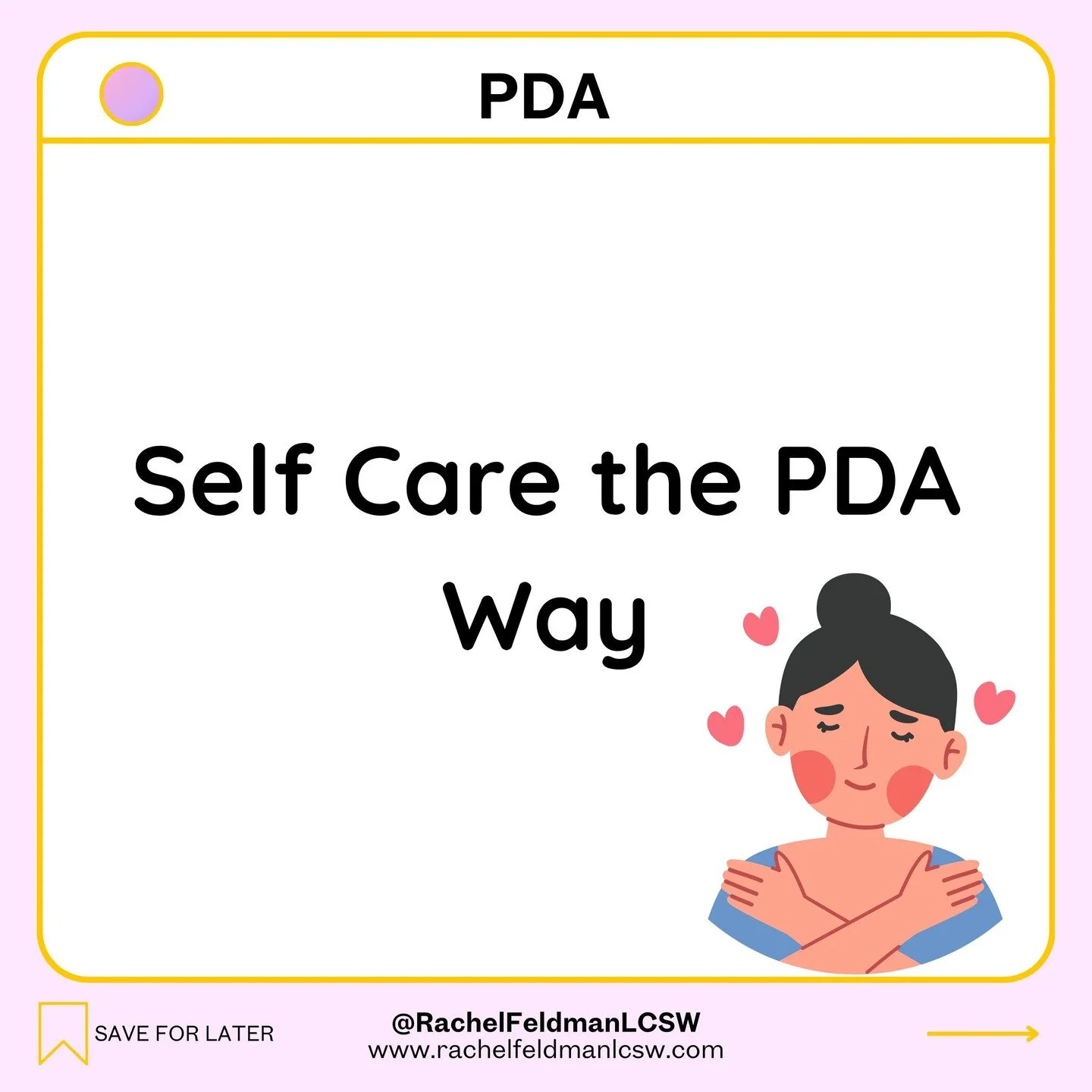 🧩 Self care doesn't look the same for every brain. For PDAers, everyday tasks like showering, eating, and getting dressed can carry a hidden weight that most people never see. It's not laziness. It's not defiance. It's a nervous system that experien