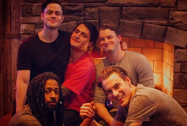 Your boys vs the boys you were told not to worry about 👹 Here&rsquo;s a little #waybackwhenwednesday from @parker_alura birthday a few years back featuring our old guitar player Adam. We miss the days when you were able to hang with our friends in p