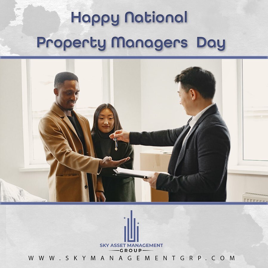A day where we can thank those that stay on top of making sure your property is running and operating smoothly. Make sure you reach out to that amazing staff that takes care of your assets. 
*
*
*
*
*
*
*
*
*
*
*
#propertymanagement #skyassetmanageme
