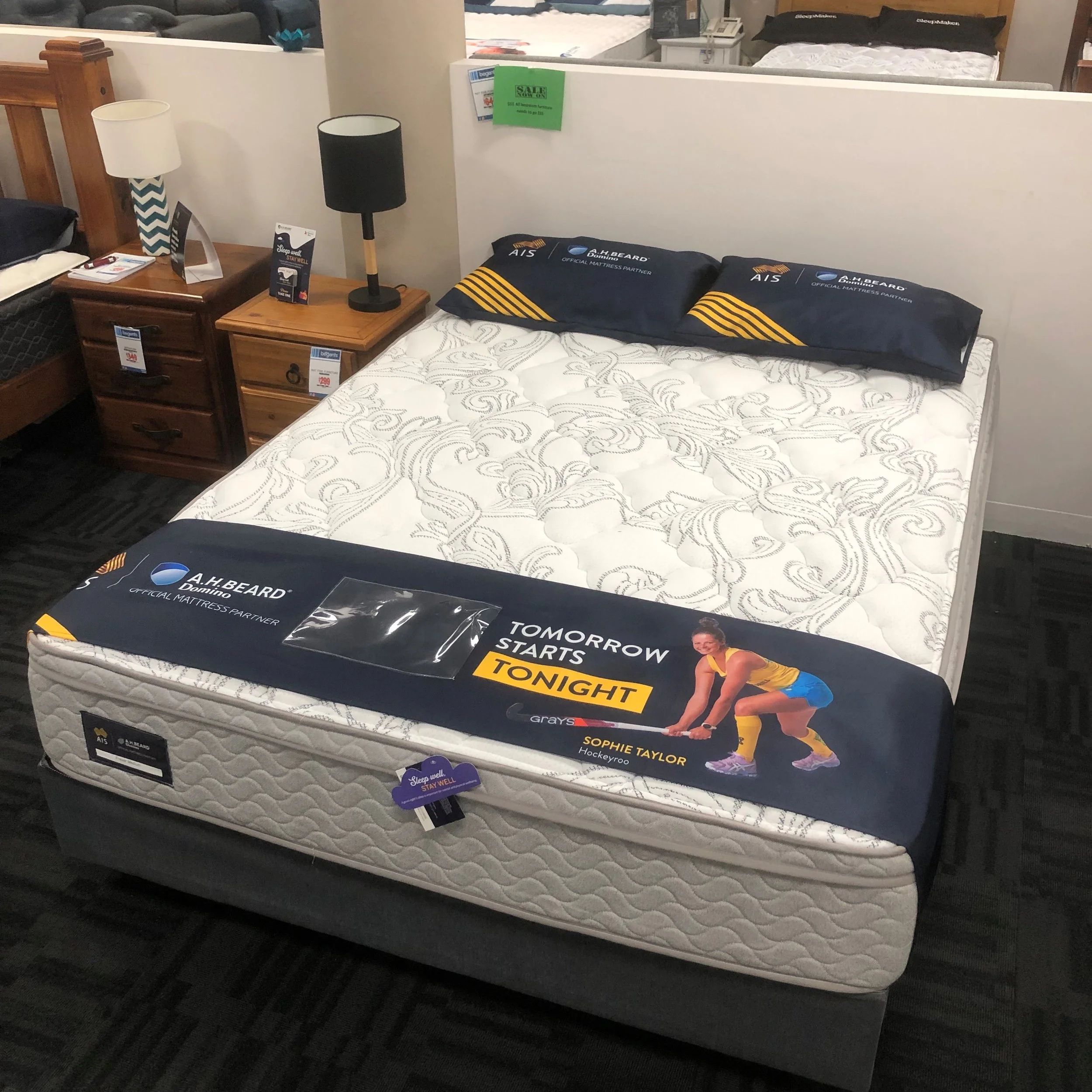 AH Beard Fraser queen mattress Begents