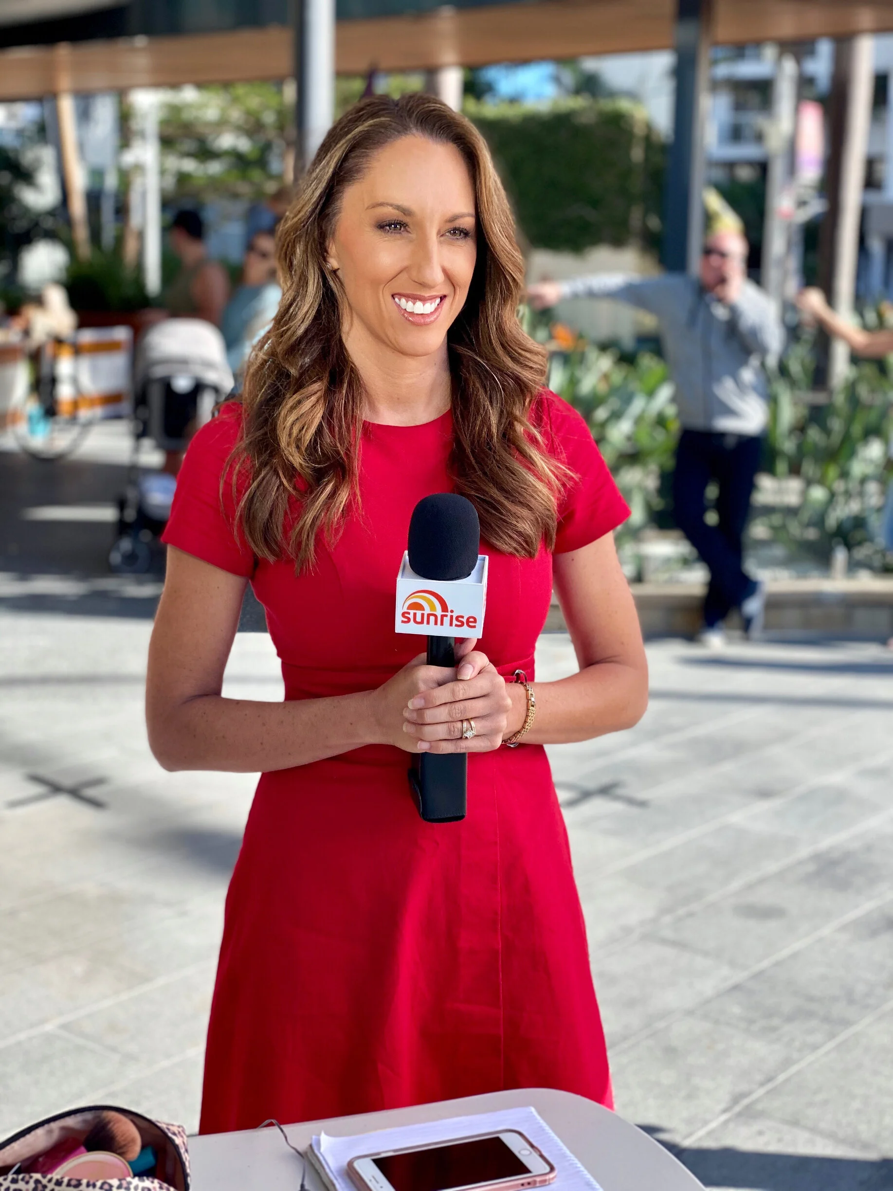 Chasing dawn with Seven’s Sunrise reporter Tamra Bow