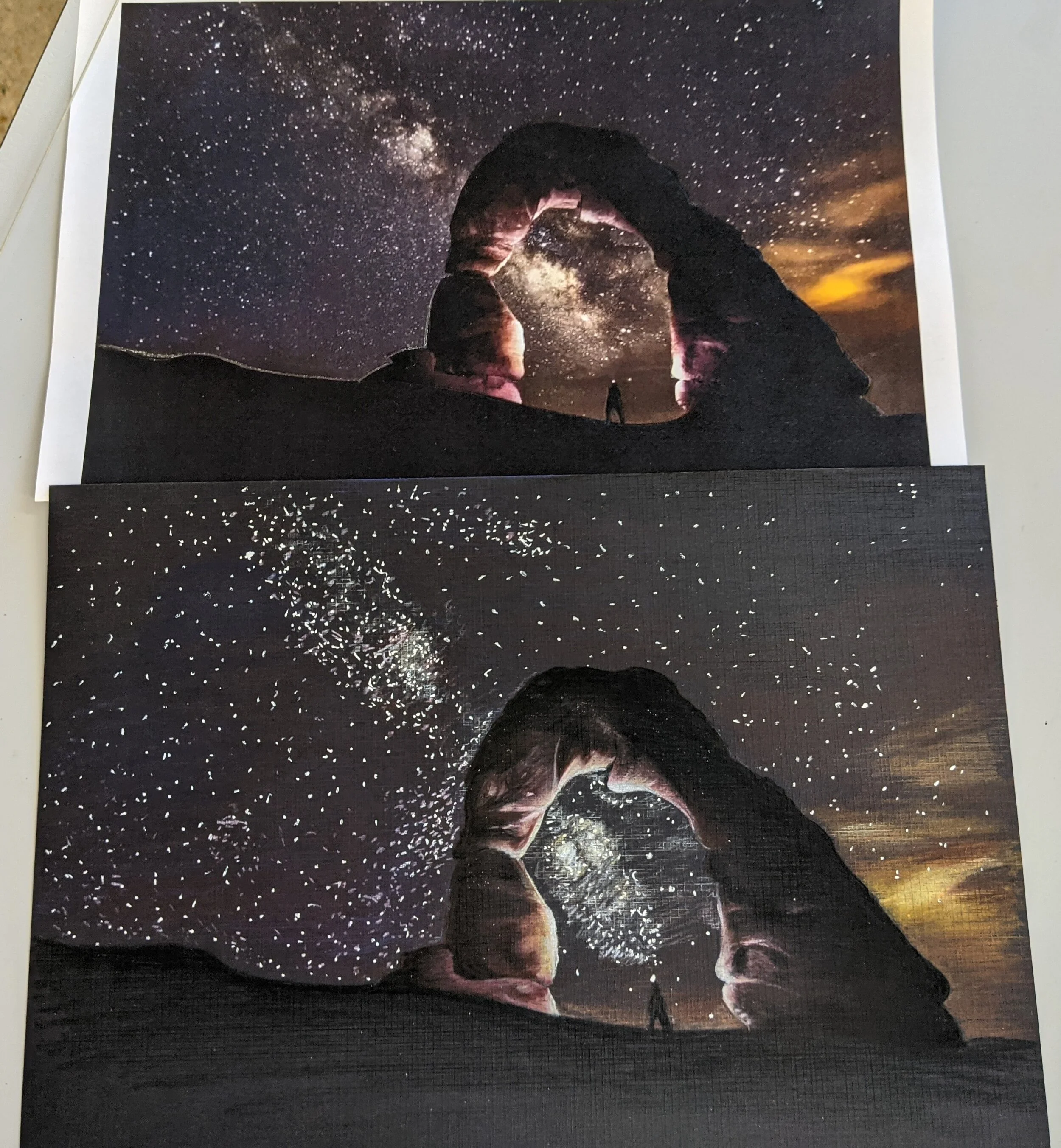 Night rendering comparison