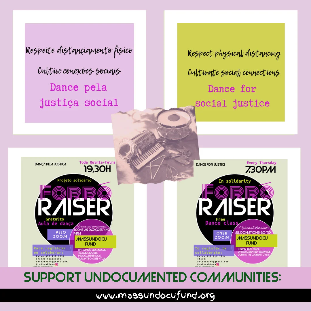 Virtual Weekly Forro Raiser this Thursday, May 6 at 7:30pm!