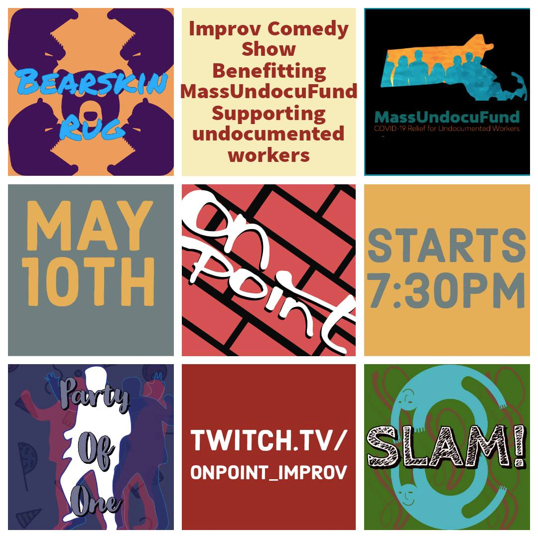 Virtual Fundraiser Sunday, May 10 7:30 PM