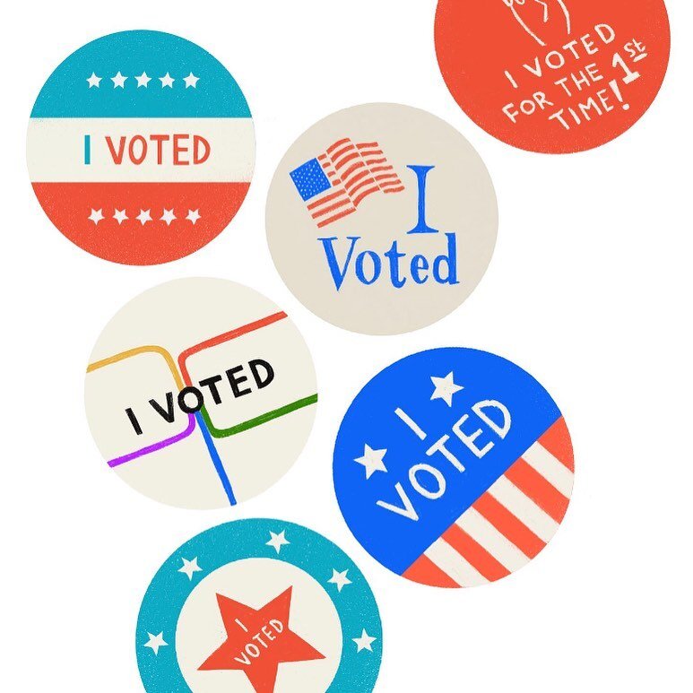 Election Day is here✨and the US Constitution has a lot to say about voting and elections! 
Originally, only white men who were 21 and older, AND owned property, were allowed to vote. But that changed with time. Let&rsquo;s explore some of the amendme