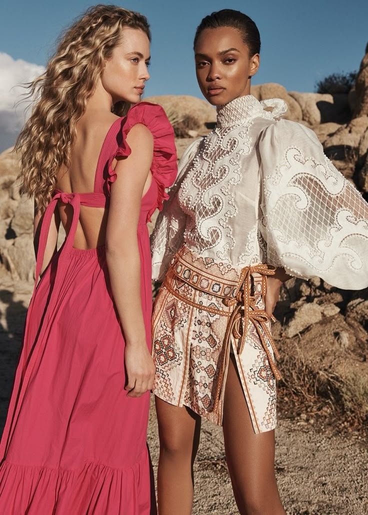 Hannah & Samantha Pose in Intermix's Trendy Spring 2020 Styles.jpg