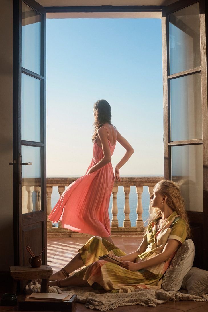 Frederikke Sofie & Nora Attal Model Mango SS19 Collection.jpg