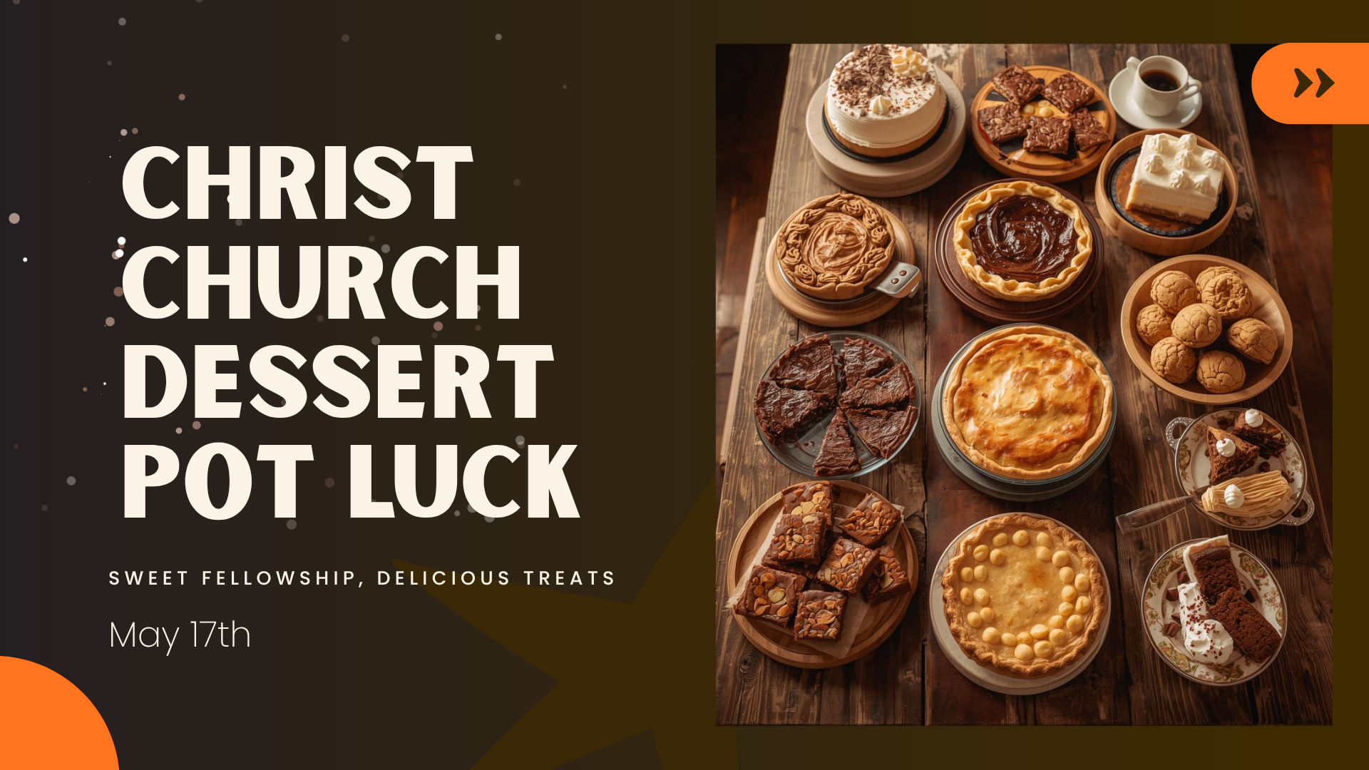 Christ Church Dessert Pot Luck