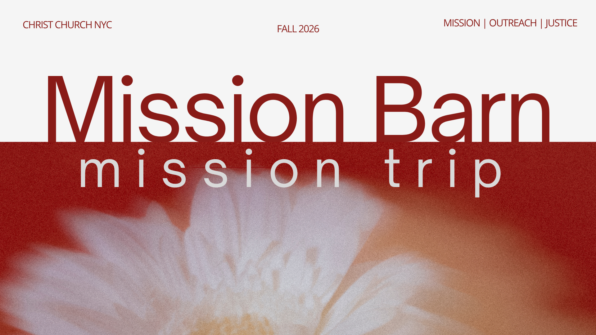 Mission Trip: Mission Barn, New Castle, PA