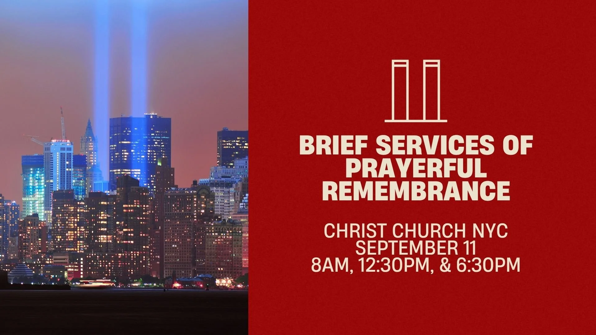 9/11: Brief Services of Prayerful Remembrance