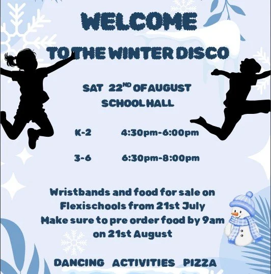 2026 Winter Disco Poster