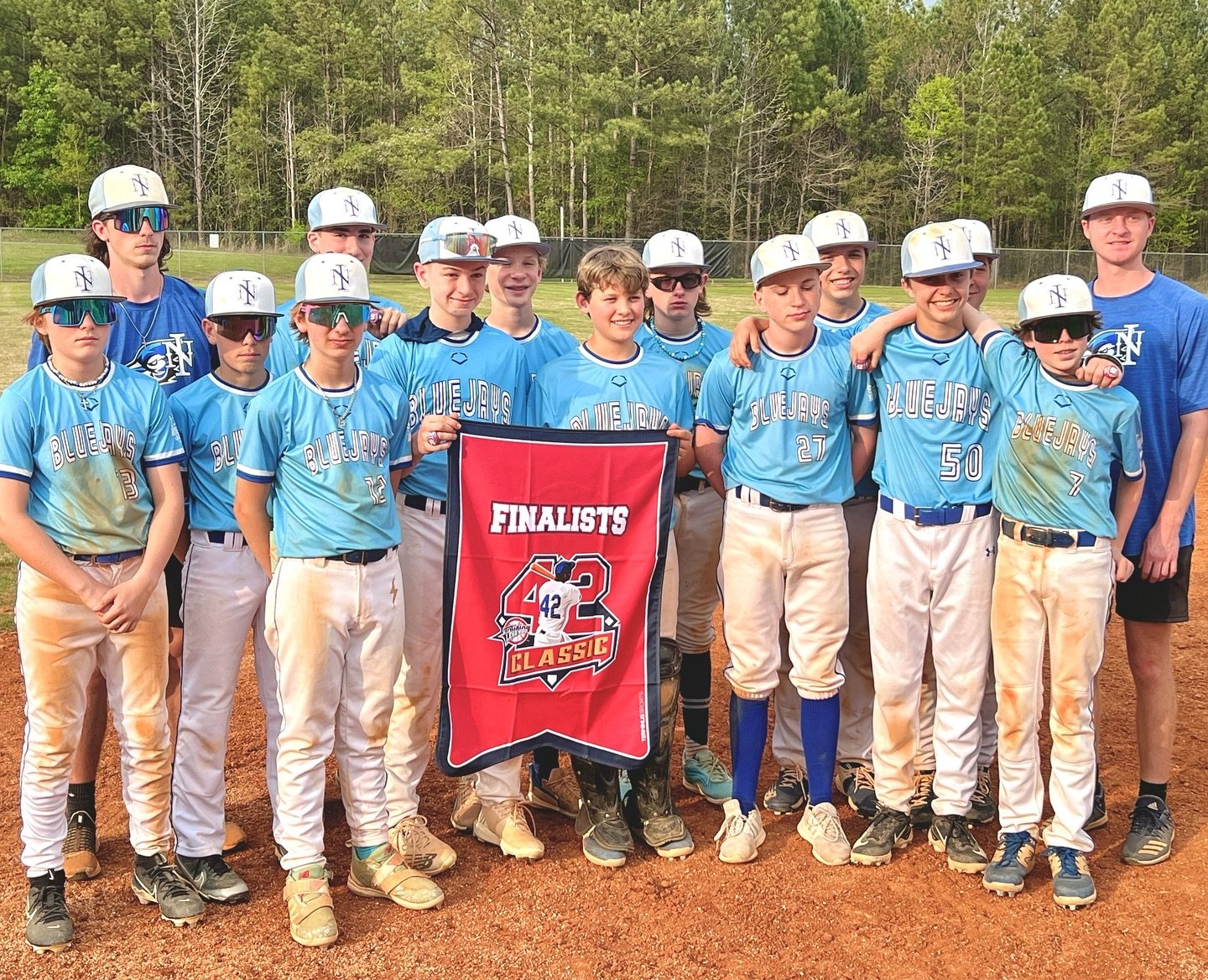 CONGRATULATIONS to the Ninth Inning Blue Jays 13u Bottoms on finishing as a finalist in the Training legends 42 Classic!