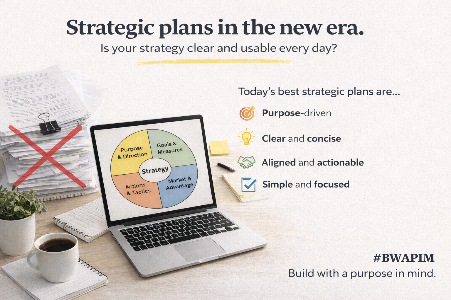 What is a strategic plan in the ‘new era’.  Will your business be sustainable?
