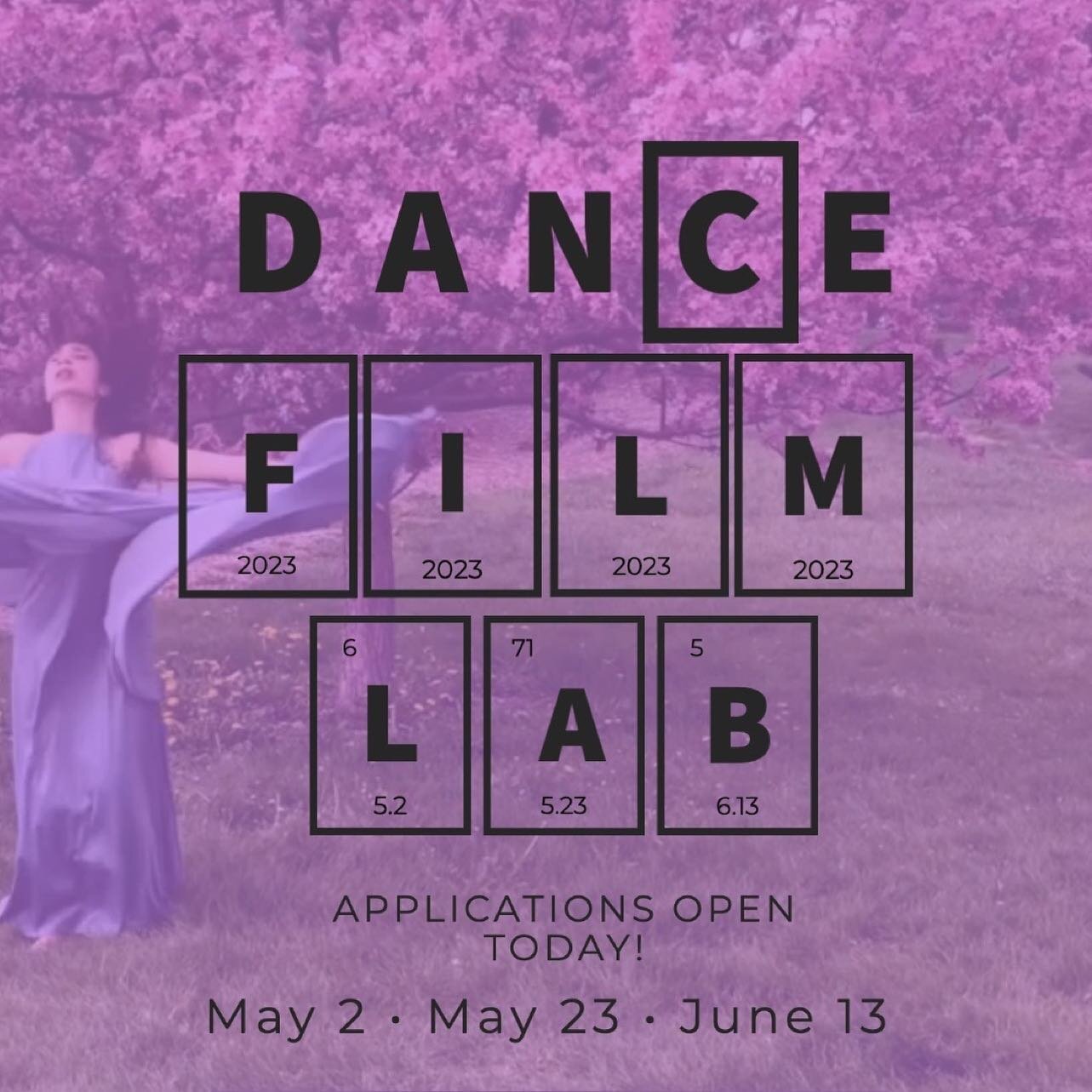 Part of making films or creating anything really, is making sure you get feedback before your work is finished . @dancefilms  Lab you can do it/. Apply. See info below and at dancefilms . 

Repost from @dancefilms
&bull;
📣Dance Film Lab Applications