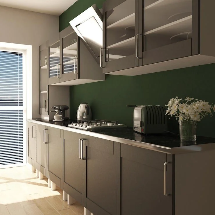 Kitchen Cabinets And Countertop