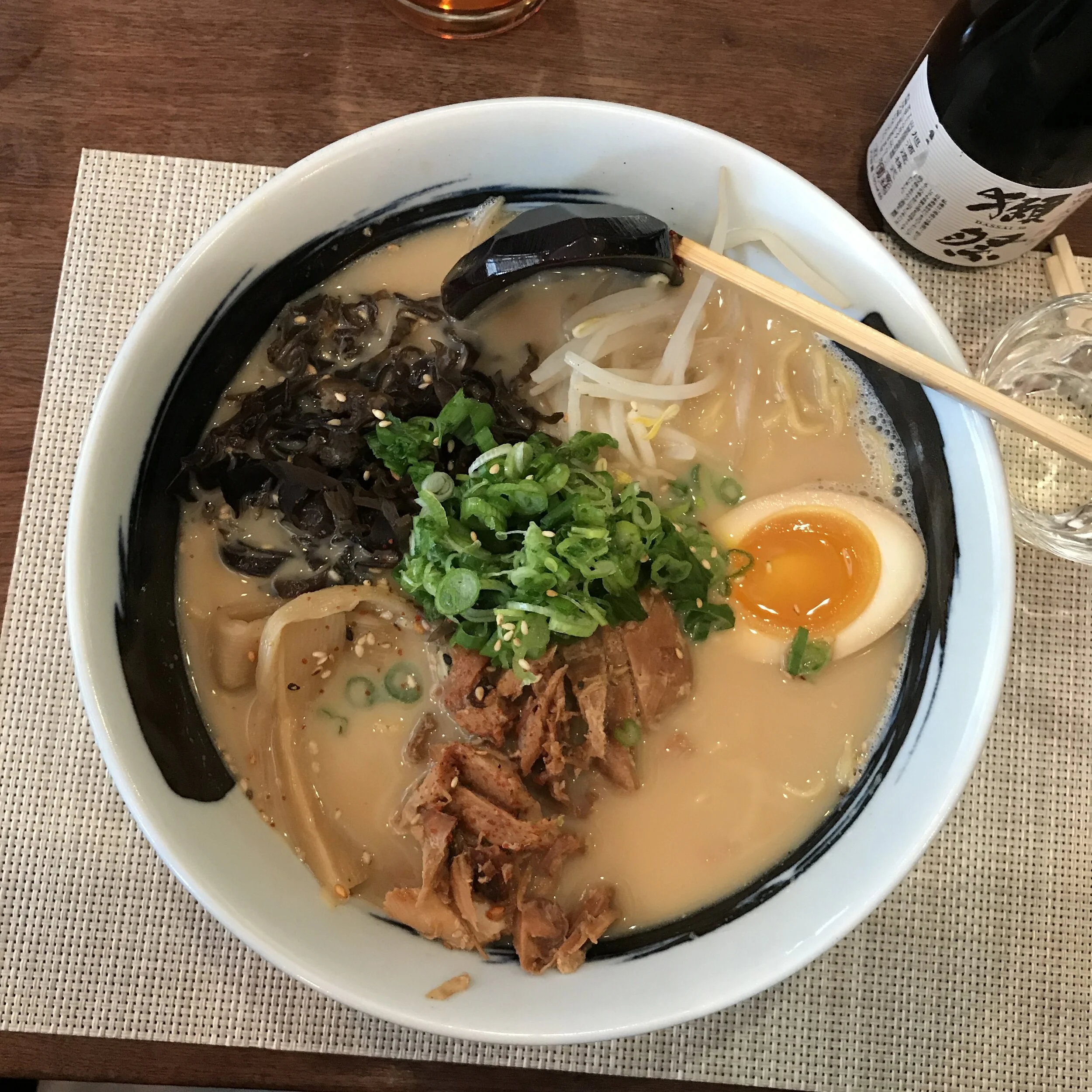 Even that jammy egg swimming in a bowl of ramen noodles can potentially contain salmonella bacteria, which can cause food borne illness. Photo by Emily Kemme.