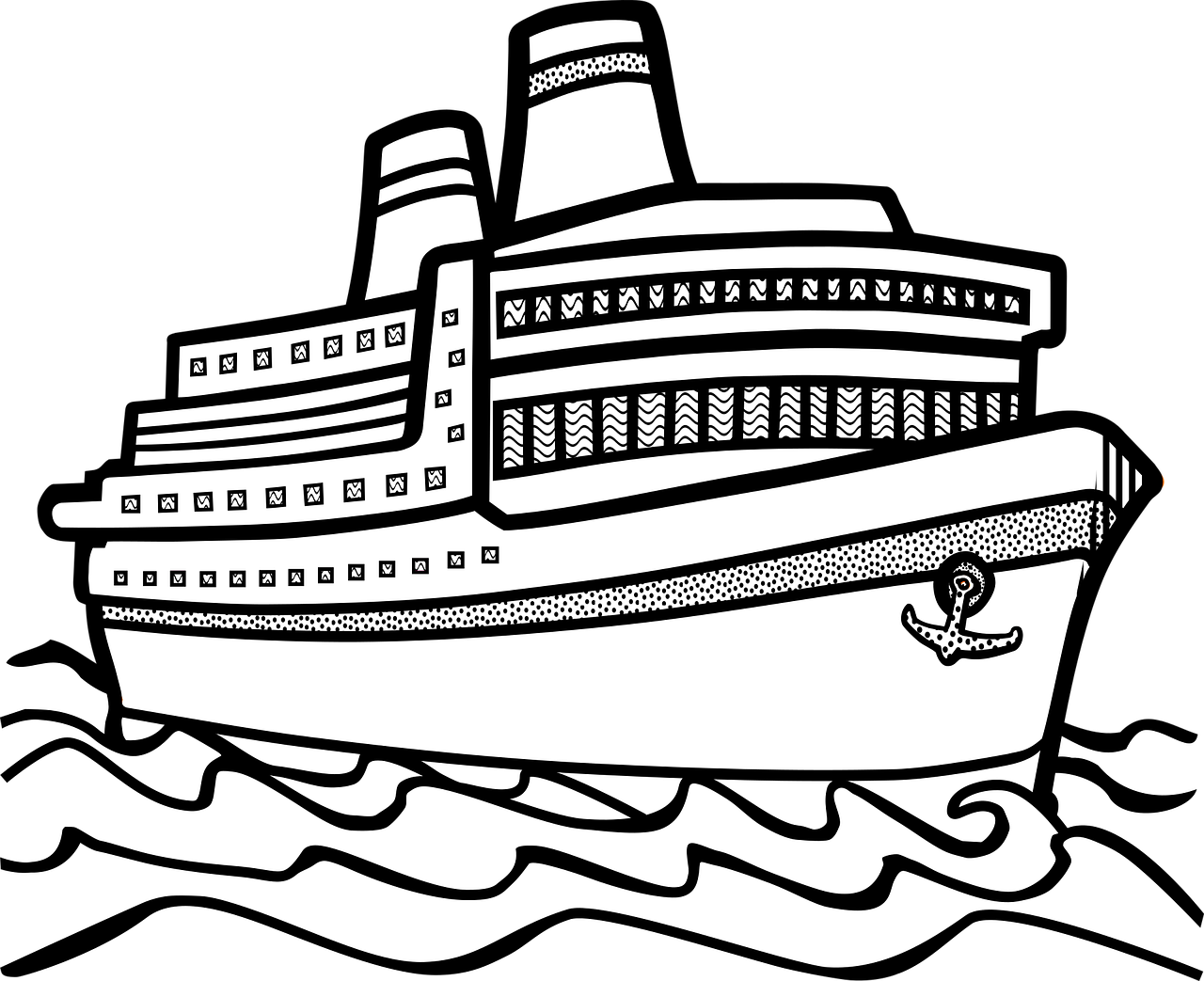 This shows a drawing of a ship on water to represent the metaphor of how a child's problems can function as a signal to something wrong in their surroundings, as a way of illustrating how therapists at Child and Teen Solutions in Seattle can help.