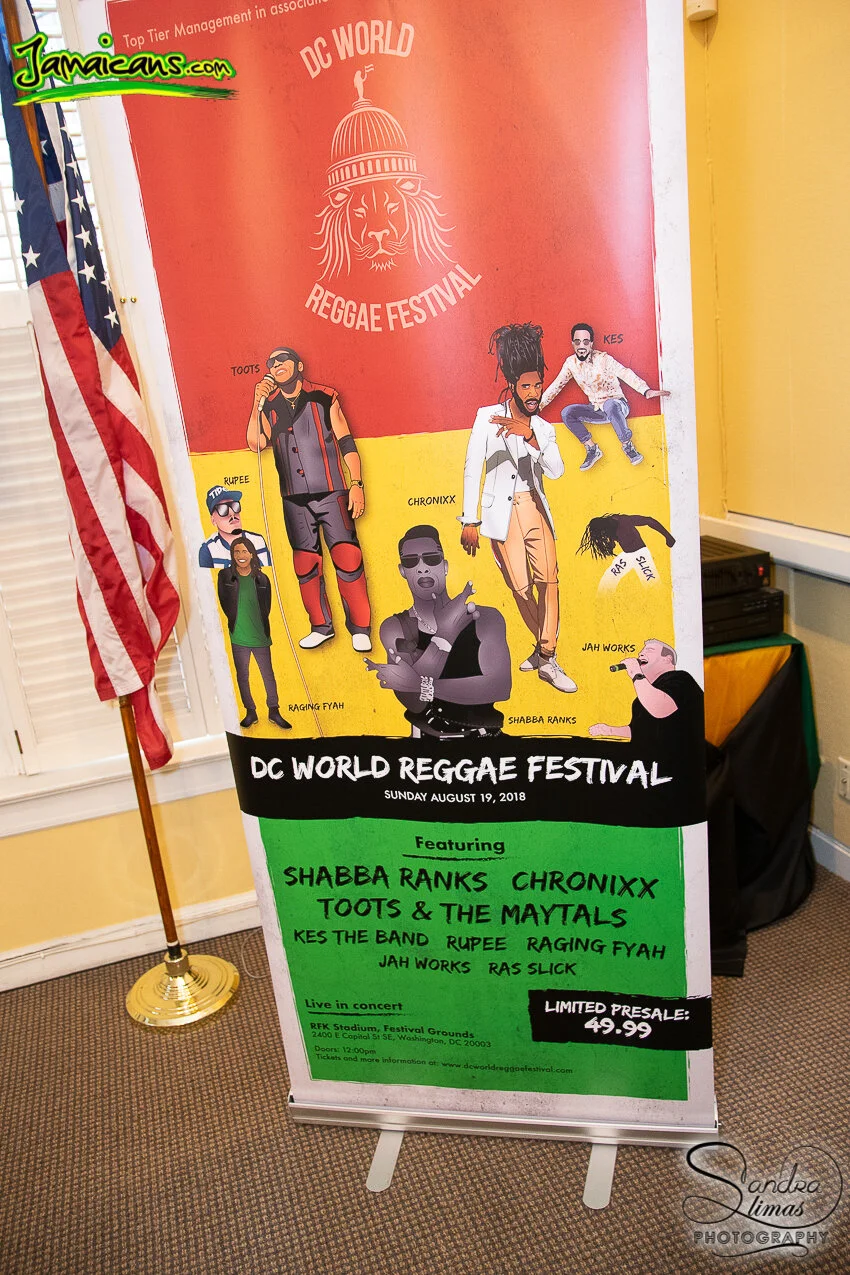 MEDIA RELEASE DC WORLD REGGAE FESTIVAL