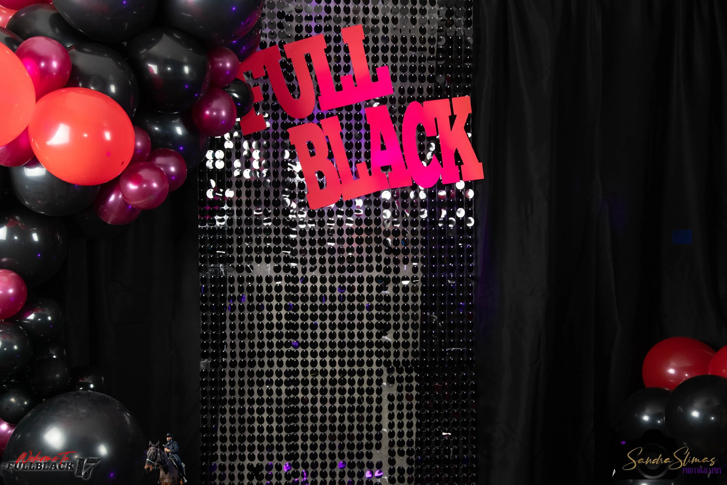 FULL BLACK  17 th  THE HARDER THEY FALL