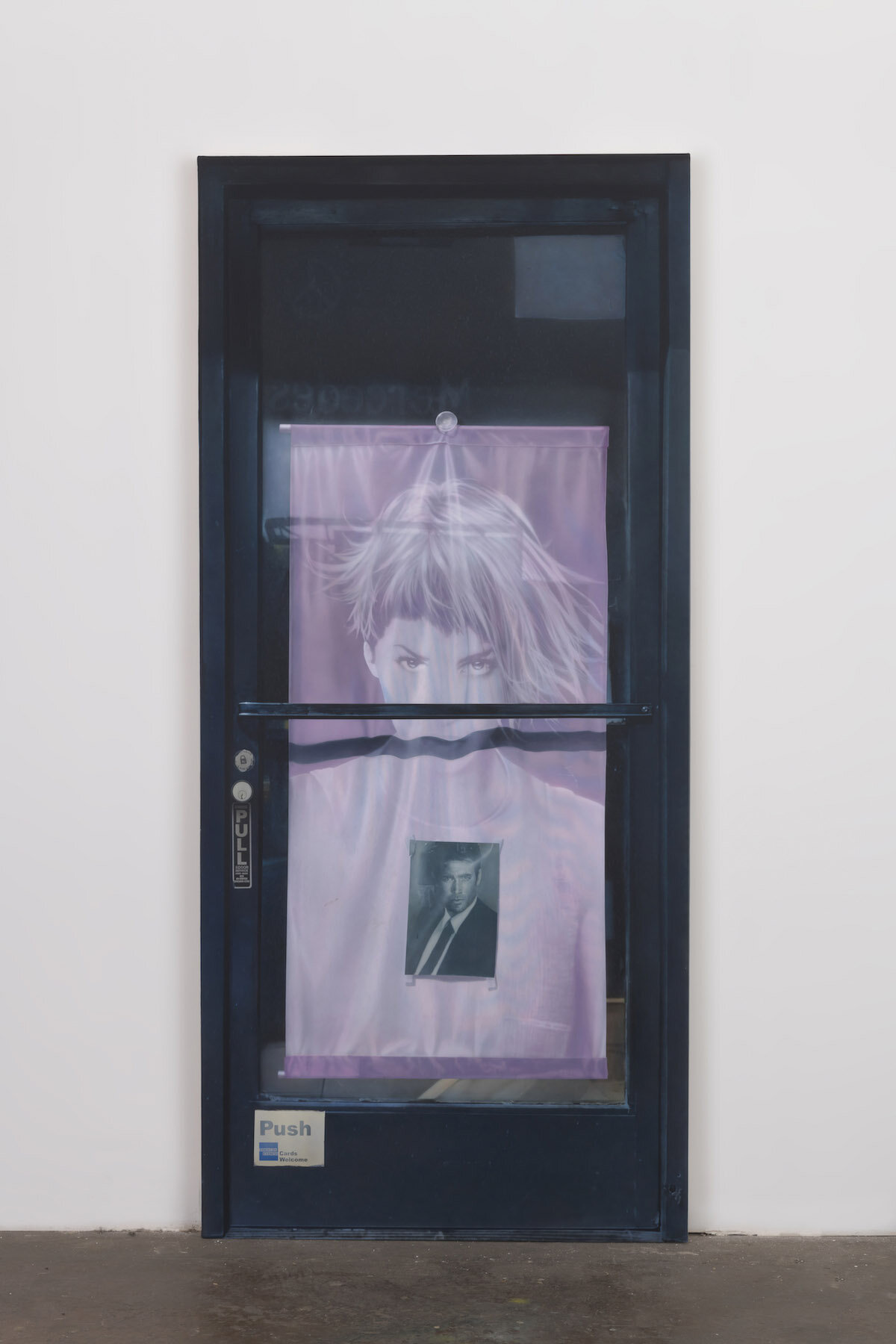   Glendale Door,  2019. Acrylic on canvas. 80 x 30 inches 