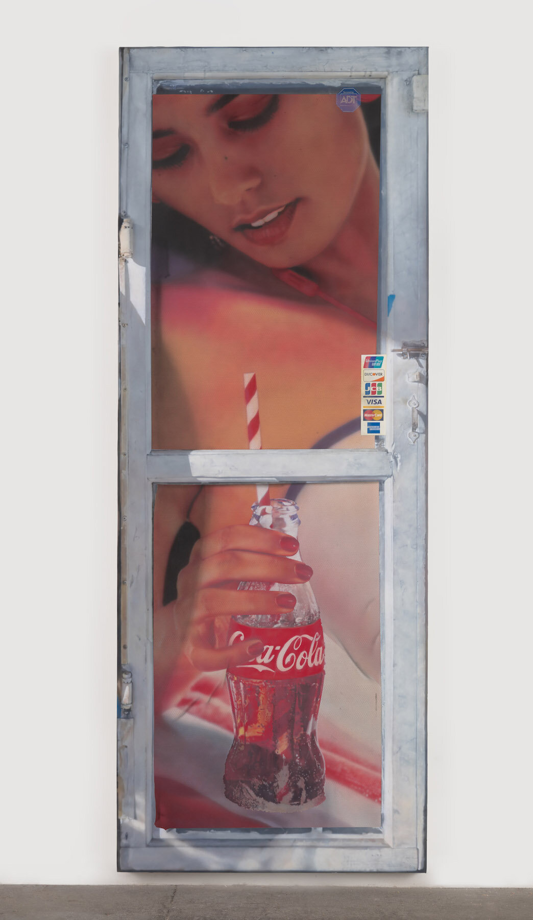   Venice Door,  2019. Acrylic on canvas. 80 x 30 inches 