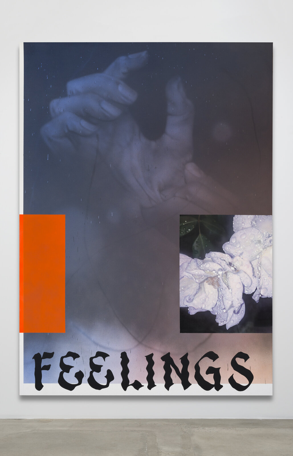   Feelings Painting 3 , 2016. Acrylic on canvas. 30 x 24 inches 
