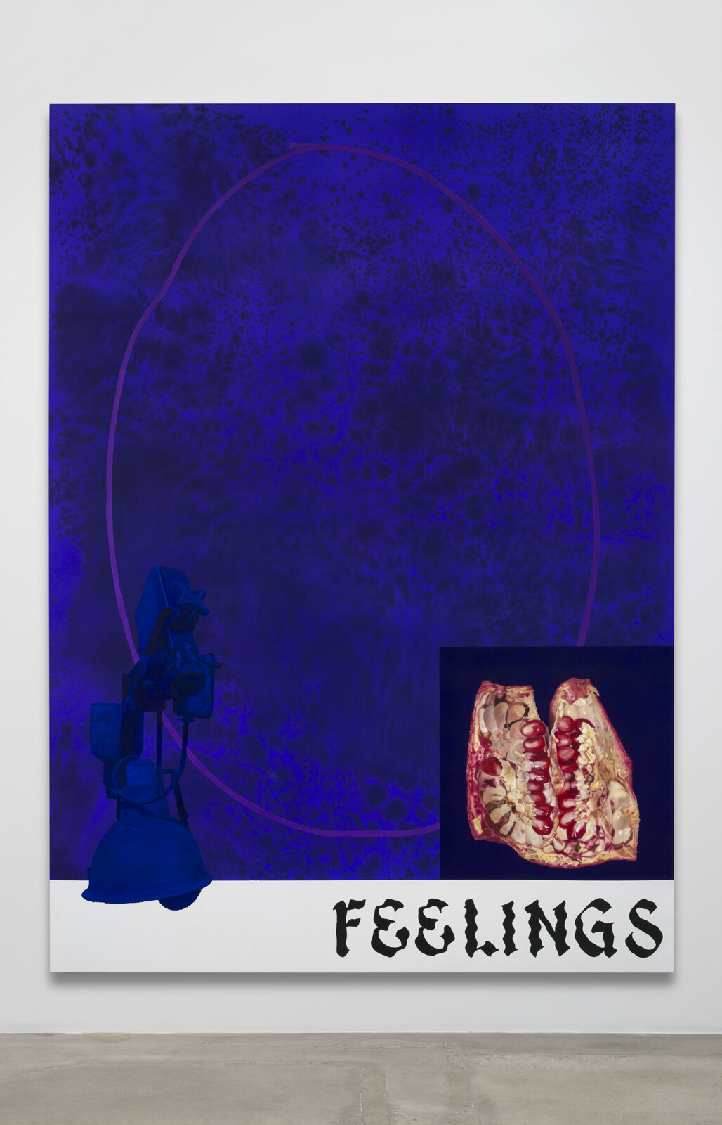   Feelings Painting 5 , 2016. Acrylic on canvas. 84 x 60 inches 