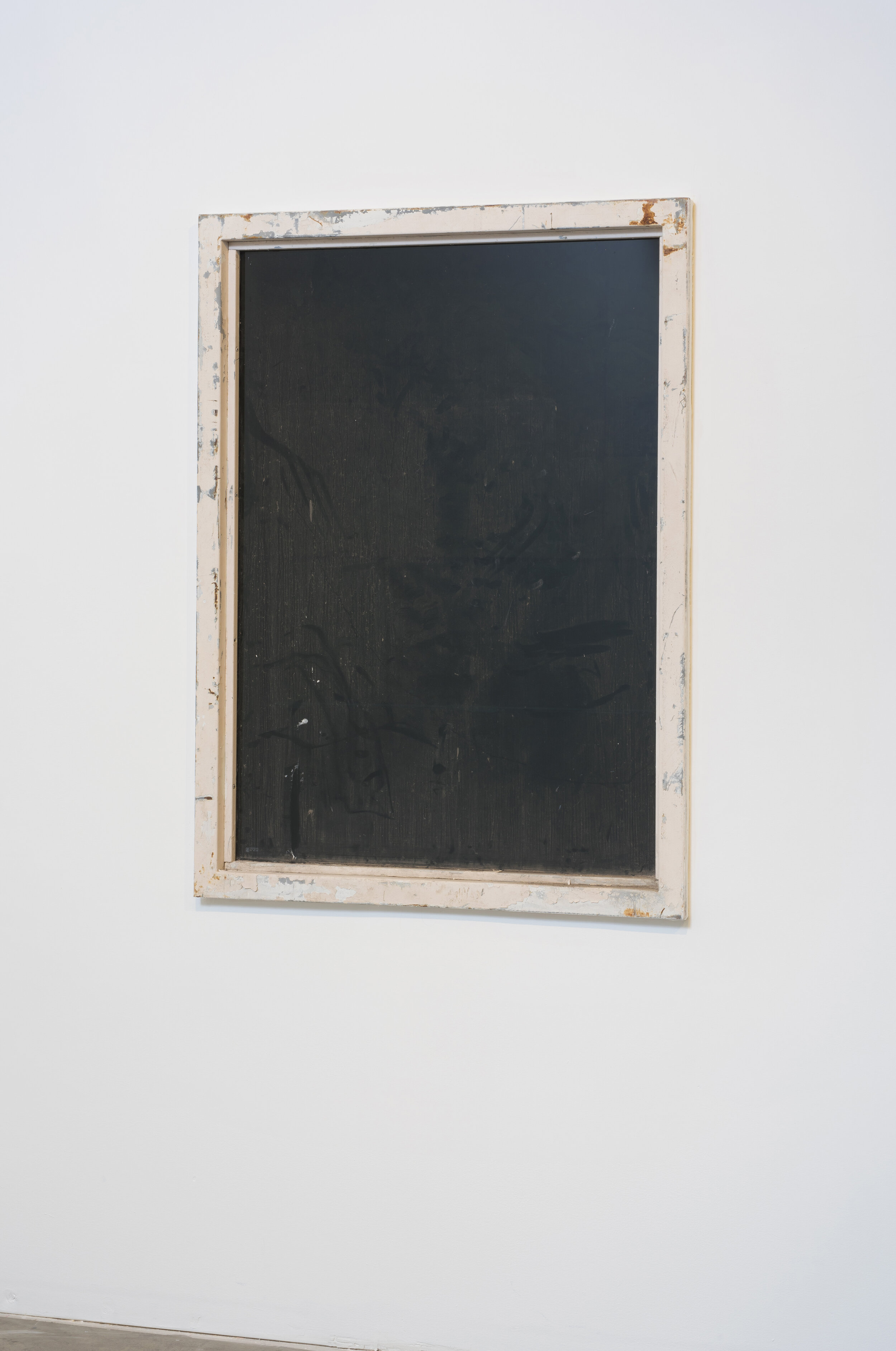   Uww (Untitled Window Work) , 2014. Mixed media. 52 x 40 inches 