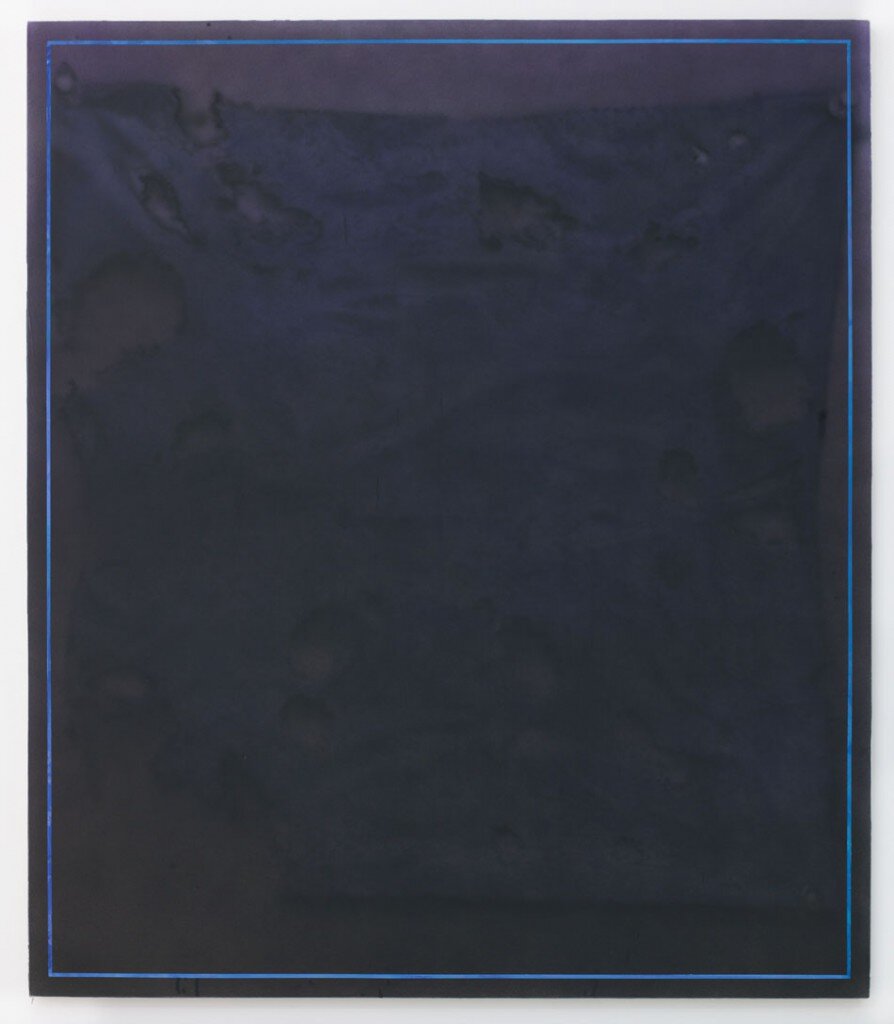   Shop Towel (In Purple),  2012. Acrylic on canvas. 72 x 62 inches 