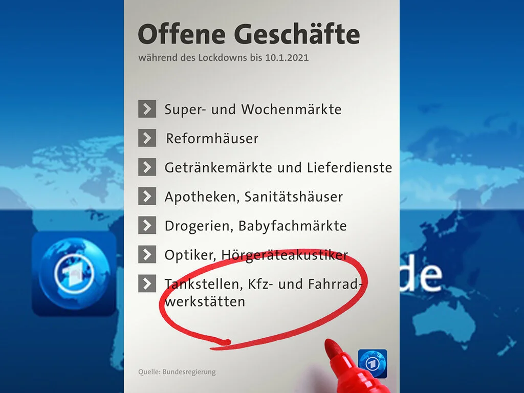 Die Werkstatt ist geöffnet