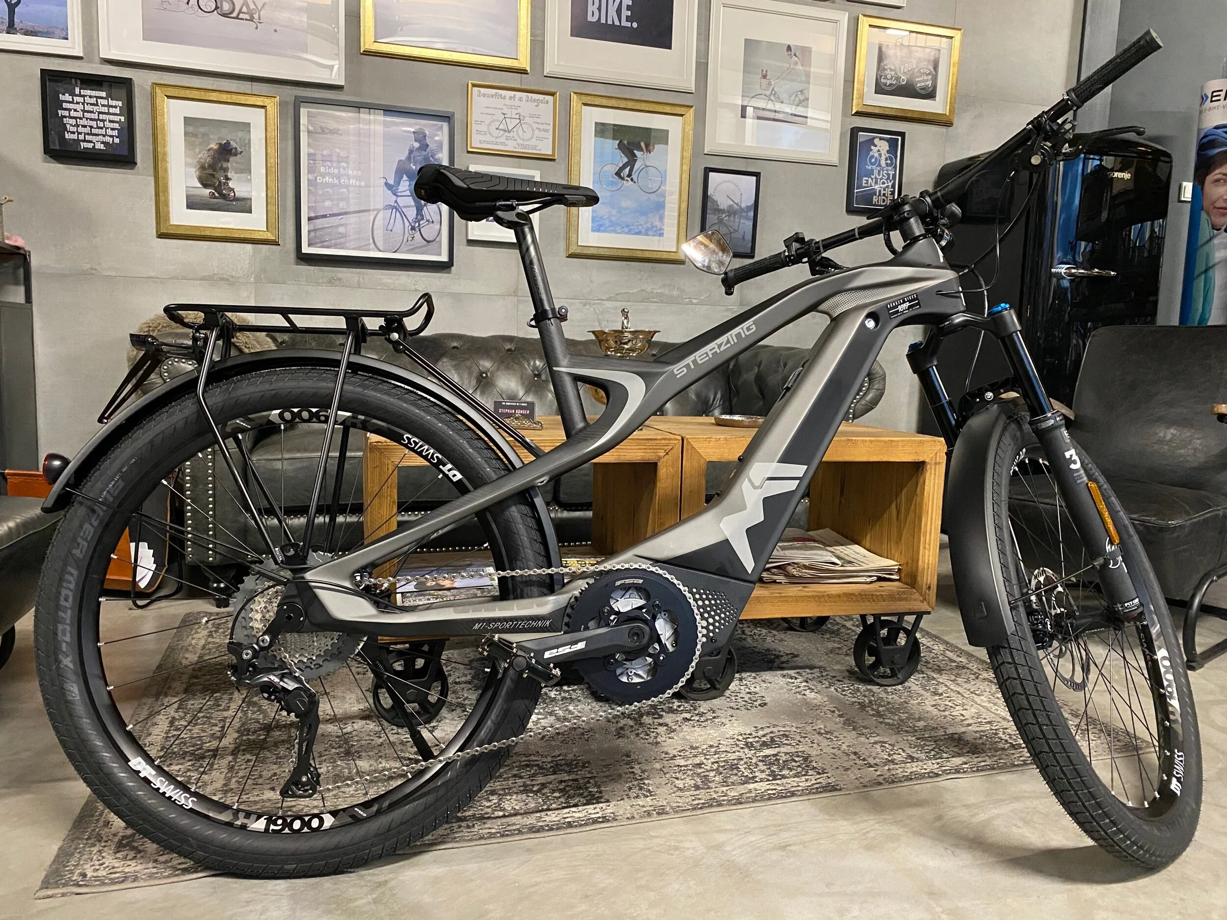 Das M1 Sterzing Evolution GT ist ein Speed-E-Bike 😄