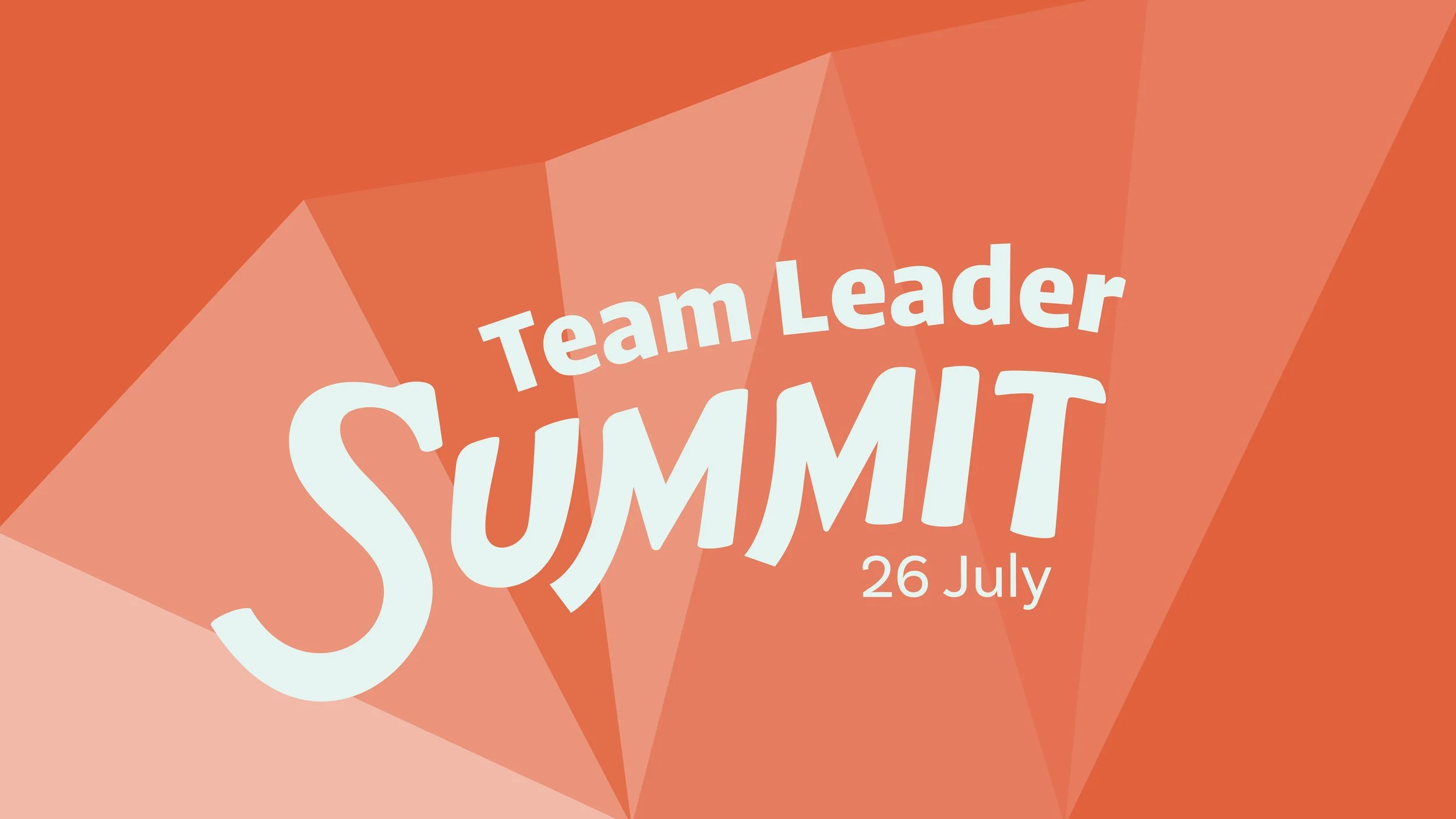 Thank You, Team Leaders