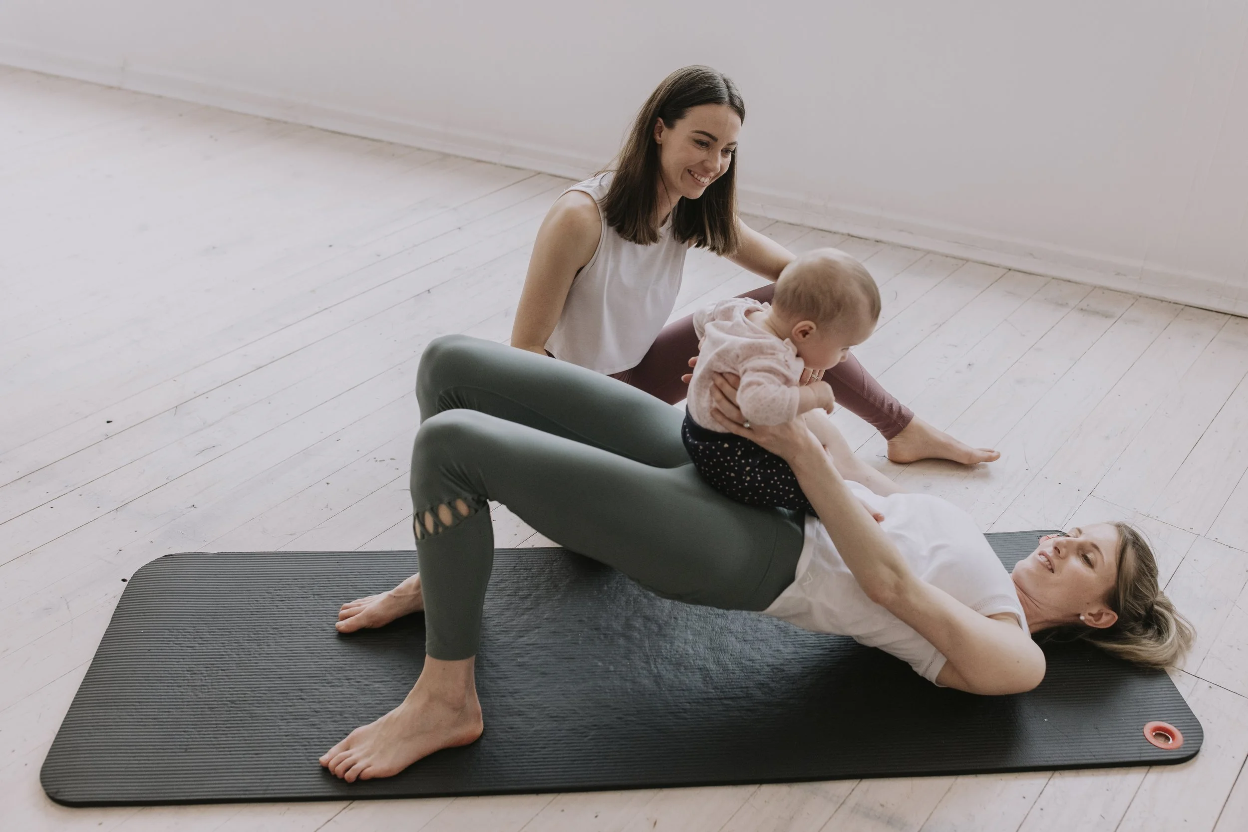 The steps to returning to exercise postnatally