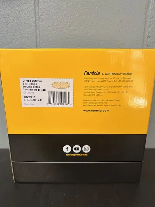 Farécla G Mop 8"  wool pad