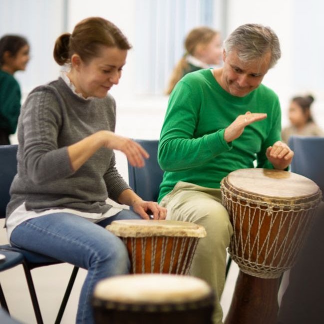 African Drumming Workshops @ Orchard Village

Wednesday 24 April, 3.30- 5.30 pm
Mardyke Community Centre, Orchard Village, RM13 8PJ

Explore West African beats in this drop-in drumming workshop and learn how to play the Djembe Drum with Seneke from M