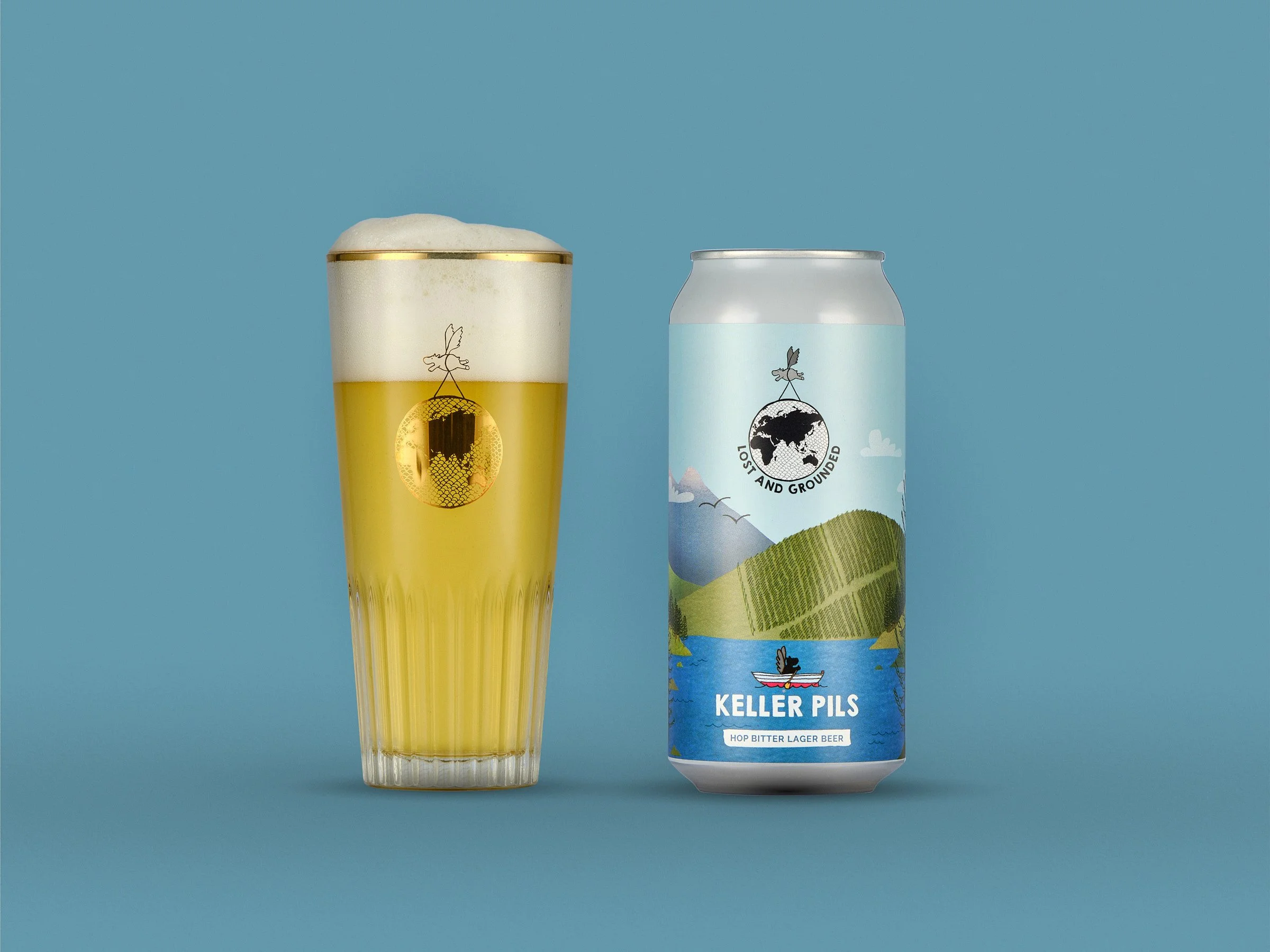 Keller Pils 4.8 Hop Bitter Lager Beer — Lost and Grounded Store