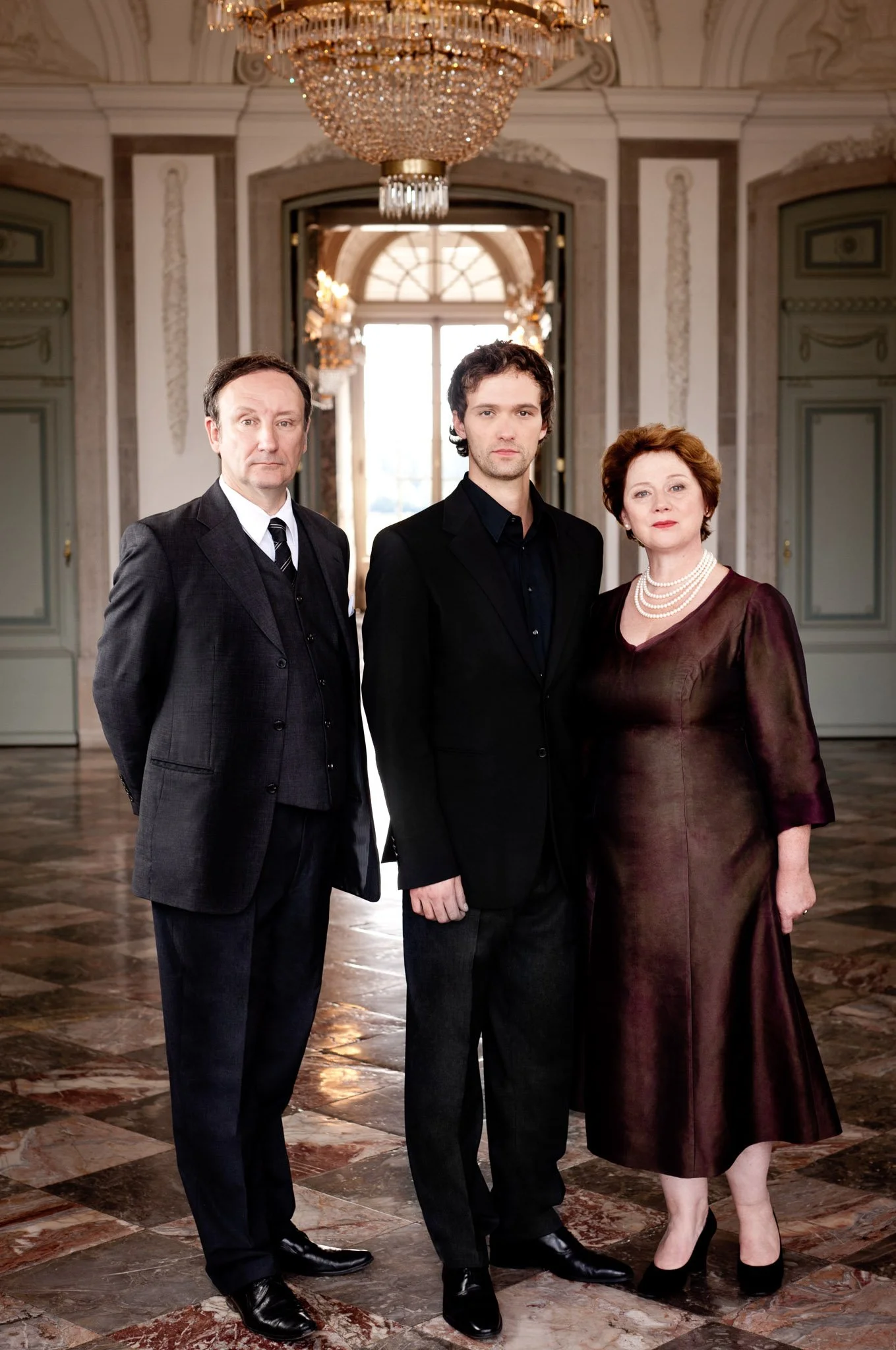 Pressefoto til Düsseldorf Stadteatres opsætning af Hamlet, fotograferet af Steen Brogaard.